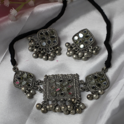 Neck Accessories Oxidise Neckpiece 6