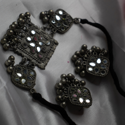 Neck Accessories Oxidise Neckpiece 6