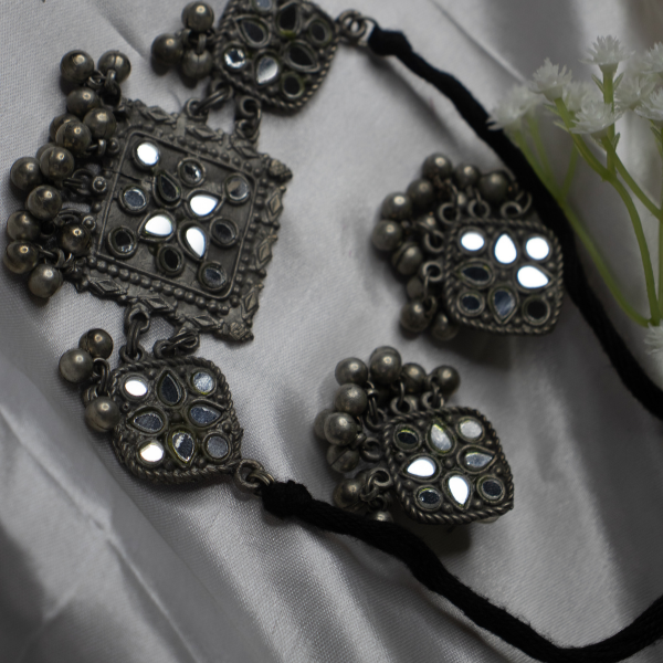Neck Accessories Oxidise Neckpiece 6