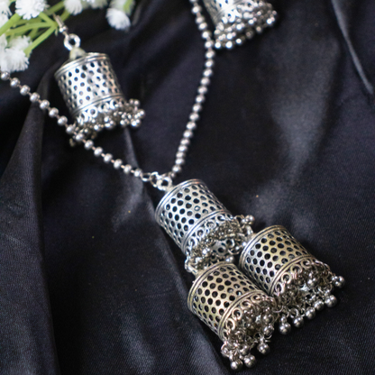 Neck Accessories Oxidise Neckpiece 7