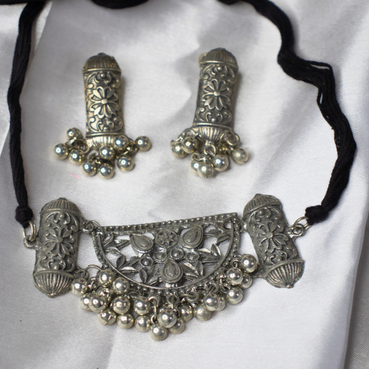 Neck Accessories Oxidise Neckpiece 8