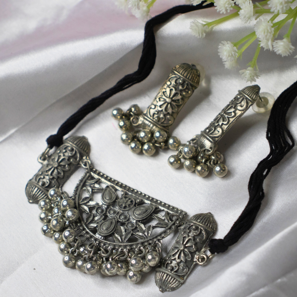 Neck Accessories Oxidise Neckpiece 8