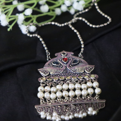 Neck Accessories Oxidise Neckpiece 9