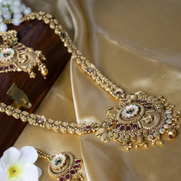 Traditional Temple Jewellery Neckpiece 1