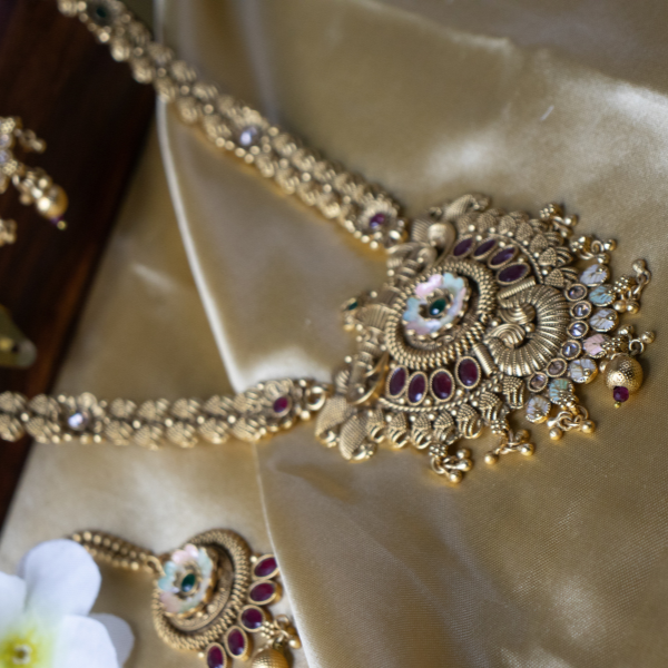 Traditional Temple Jewellery Neckpiece 1