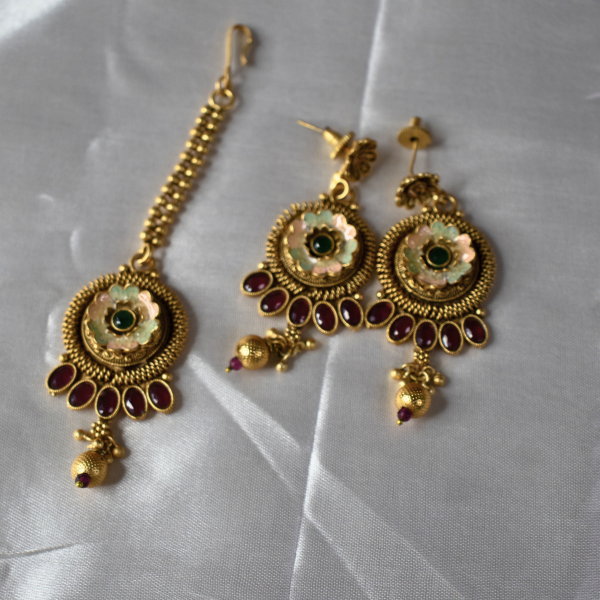 Traditional Temple Jewellery Neckpiece 1