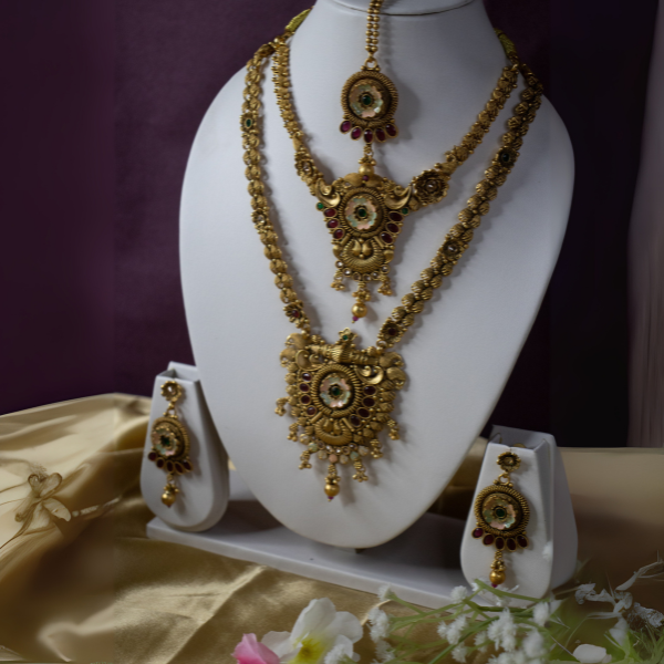 Traditional Temple Jewellery Neckpiece 1