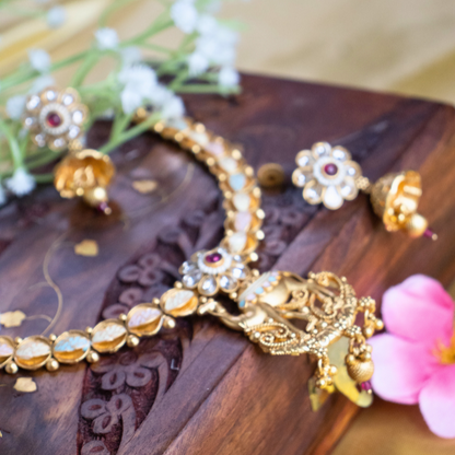 Traditional Temple Jewellery Neckpiece 2
