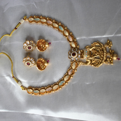 Traditional Temple Jewellery Neckpiece 2