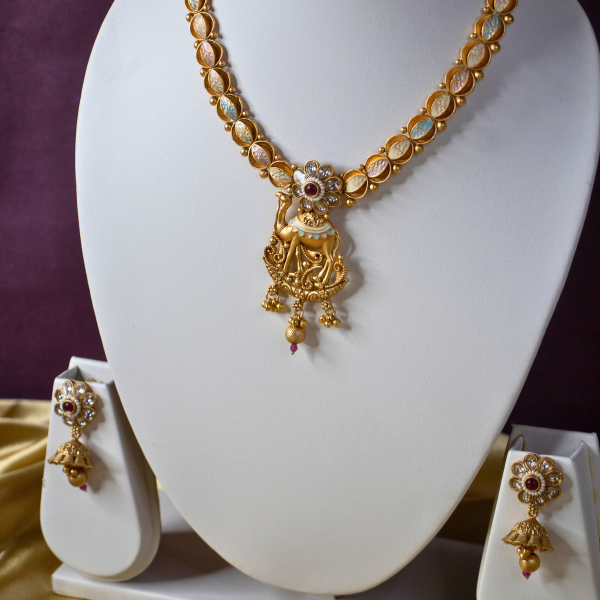 Traditional Temple Jewellery Neckpiece 2