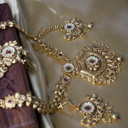 Traditional Temple Jewellery Neckpiece 6