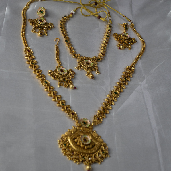 Traditional Temple Jewellery Neckpiece 6