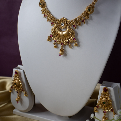 Traditional Temple Jewellery Neckpiece 7