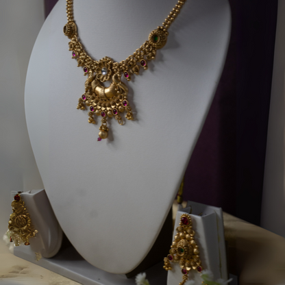 Traditional Temple Jewellery Neckpiece 7