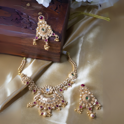 Traditional Temple Jewellery Neckpiece 7